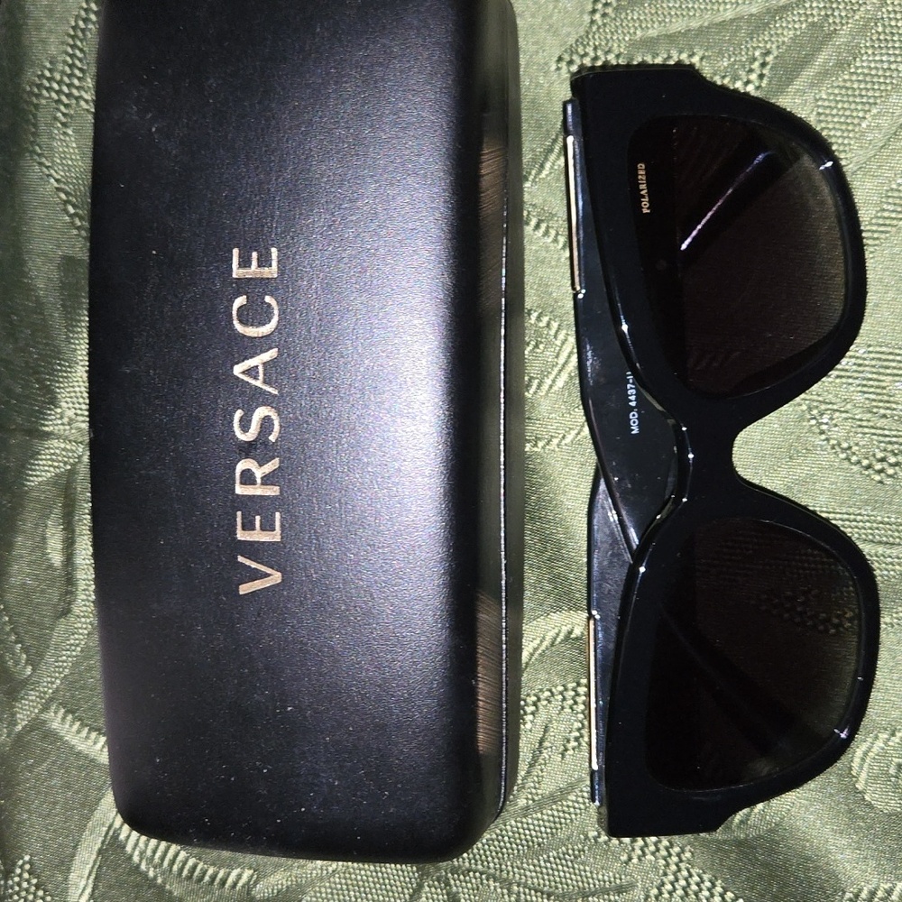 Versace Black Designer Sunglasses